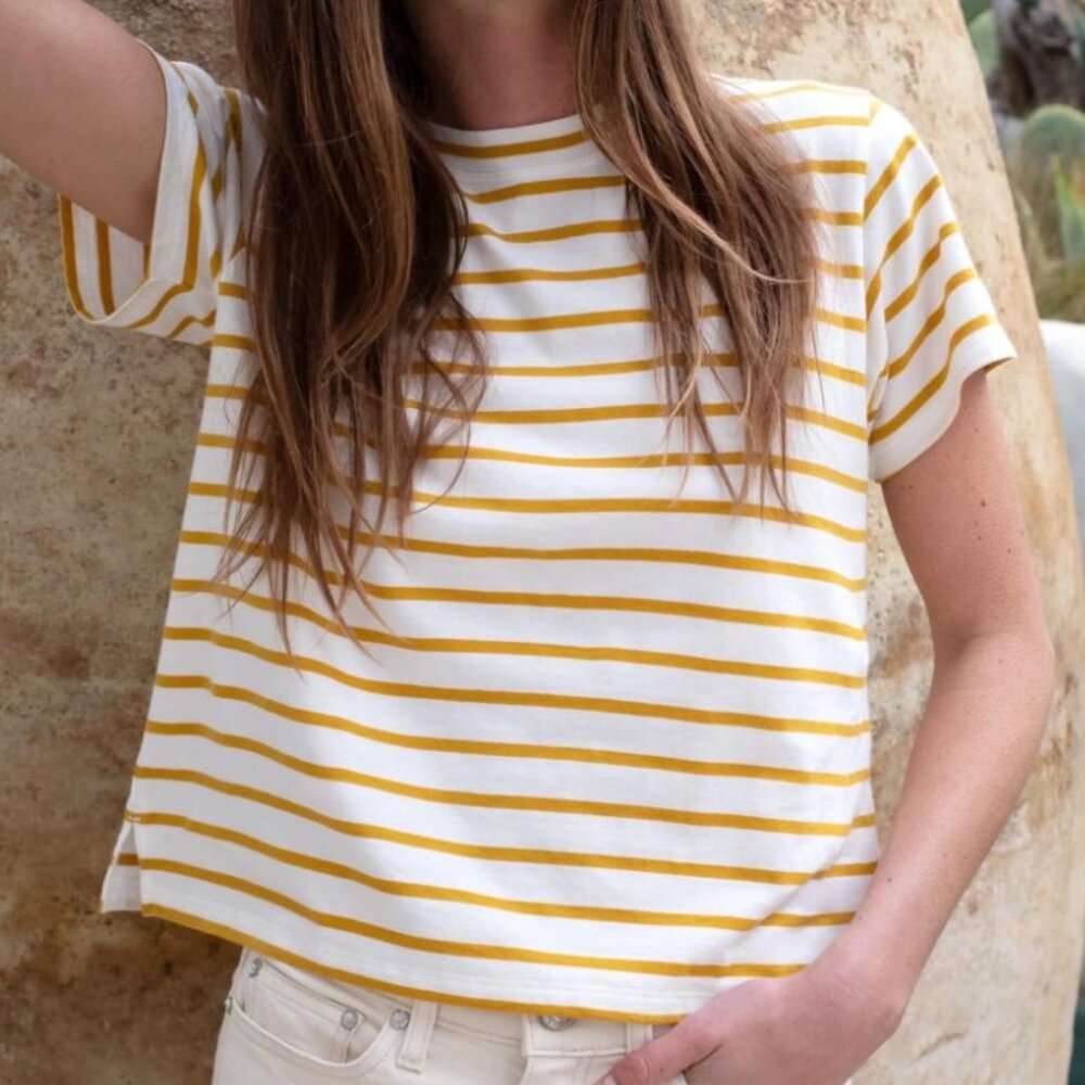 AYR - The Sno Cone Tee - Turmeric - S